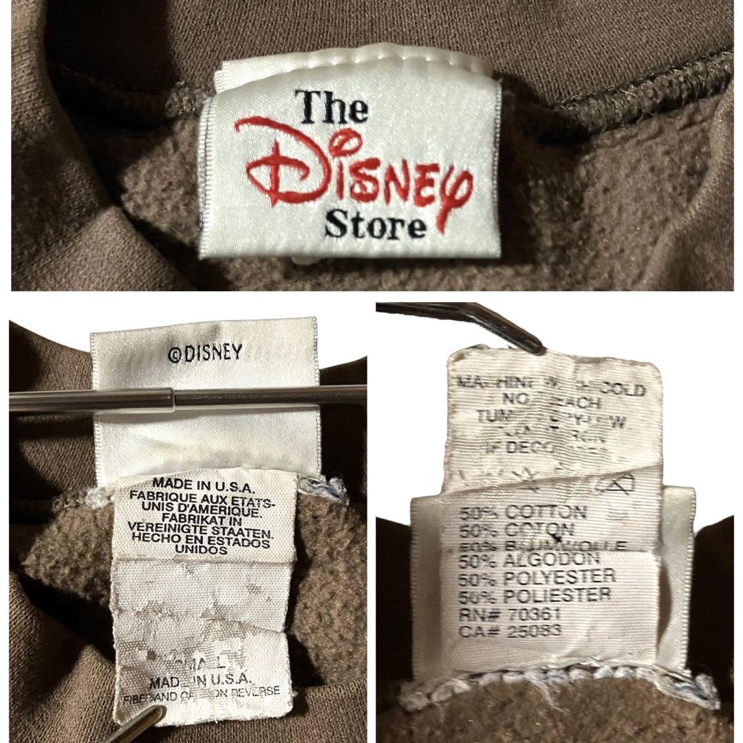 USA製90's Disney storeグーフィープリントスウェットトレーナー