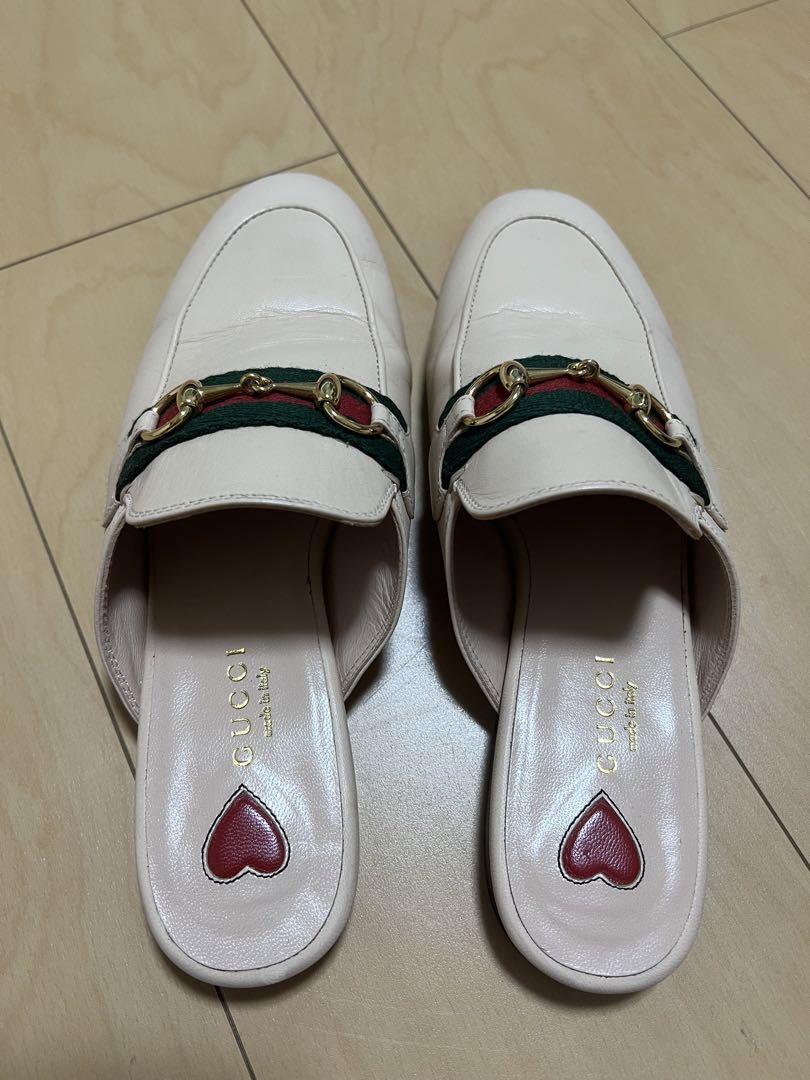 プリンスタウン〕Gucci リ・エディション ウィメンズ レザー スリッパブラック レザー | GUCCI公式