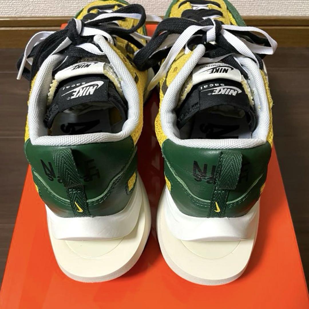 sacai x NIKE VAPORWAFFLE Yellow/Green 28
