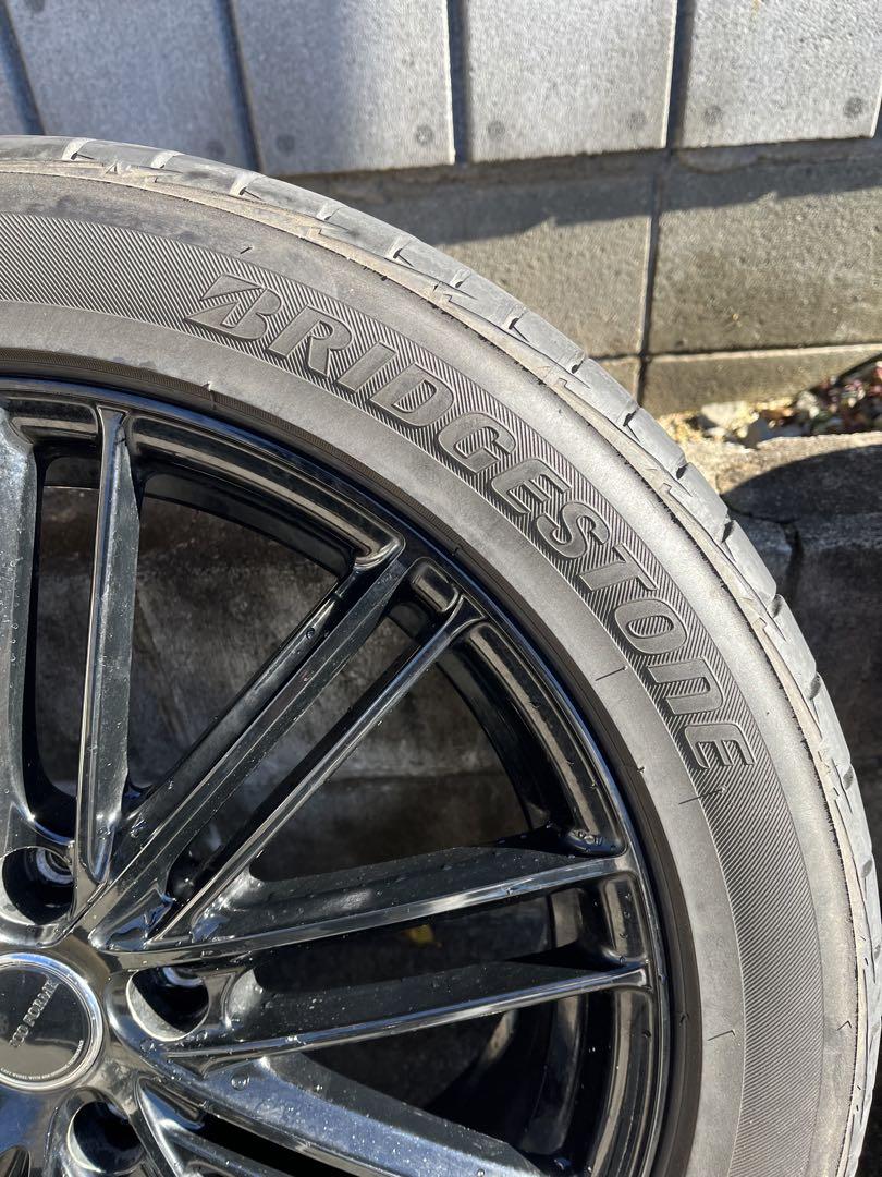 18インチ ブラックホイールセット ブリヂストン　225/50 R18 95