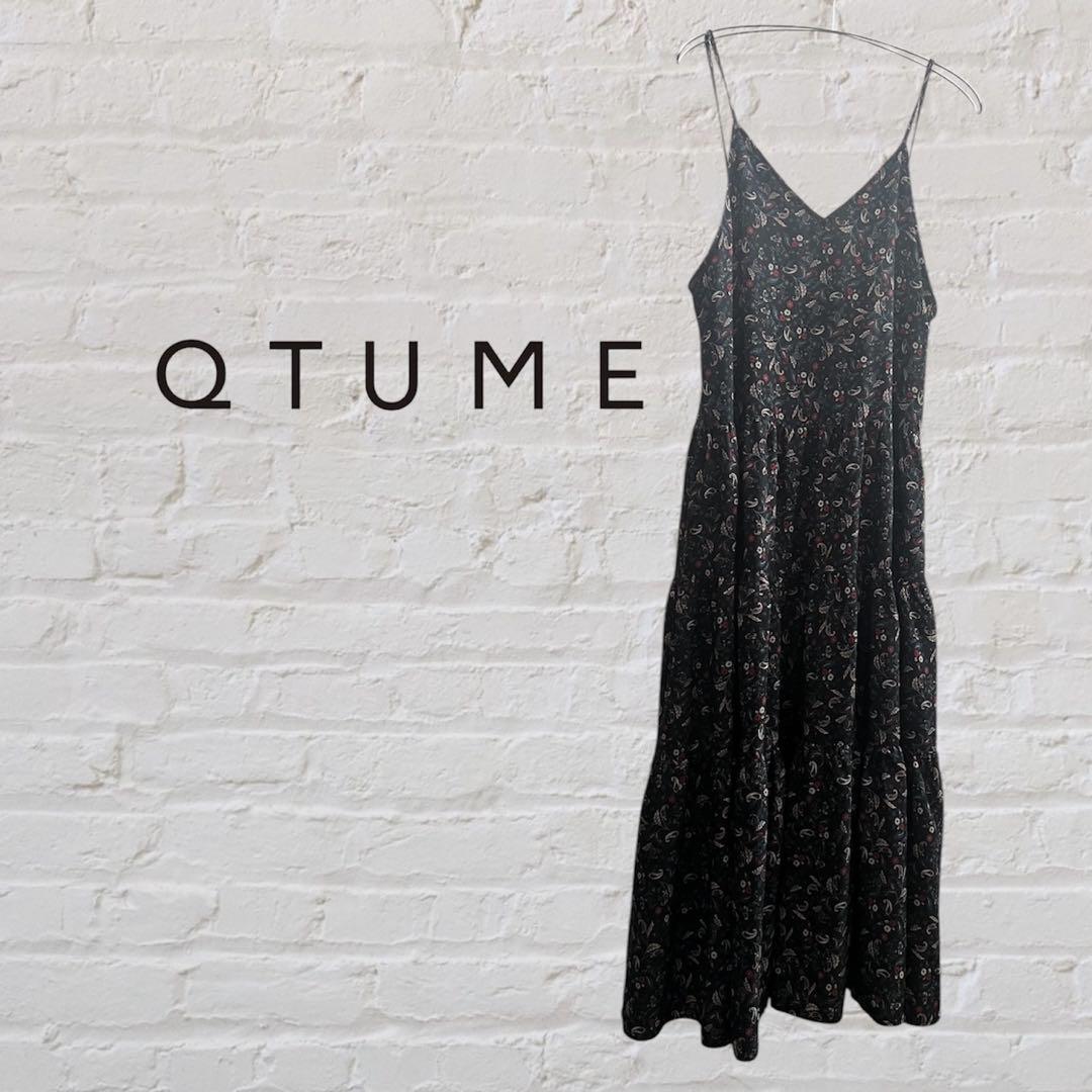 QTUME キャミワンピース