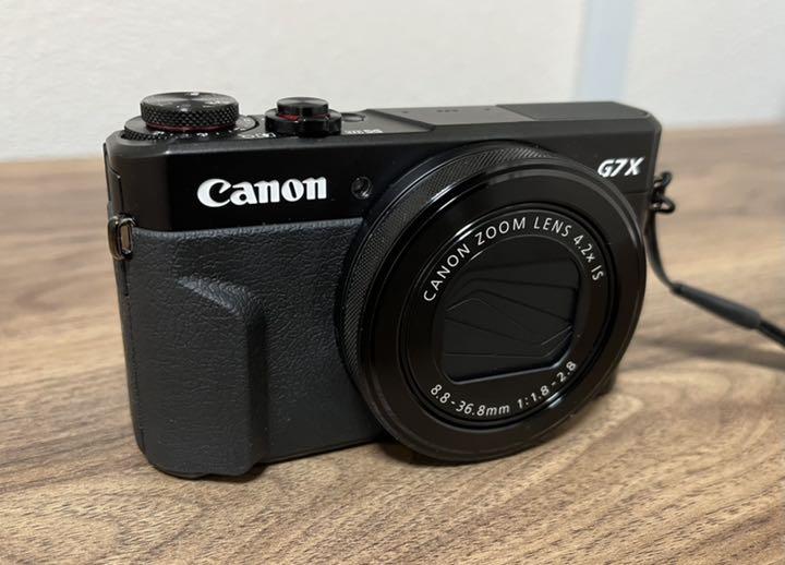 日本製 Canon POWERSHOT G7 X MARK 2 専用カバー付き qpbCn-m46189310208 限定SALE大得価