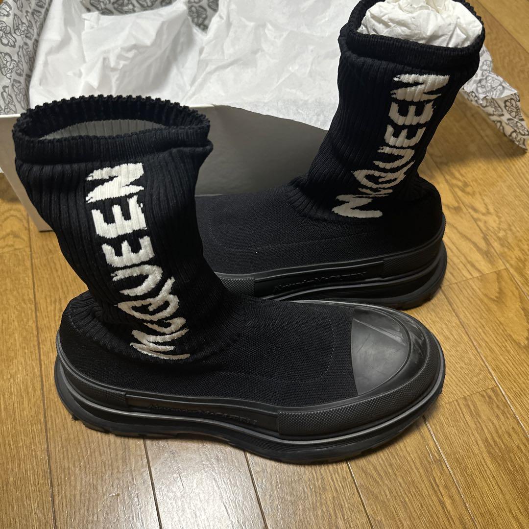 alexander mcqueen ソックスブーツ