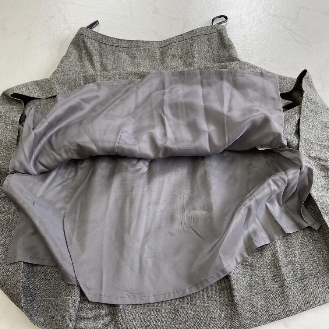 希少　BURBERRY LONDON バーバリーロンドン レザー 膝丈スカート Burberry LONDON(バーバリーロンドン) スカート サイズ40 L