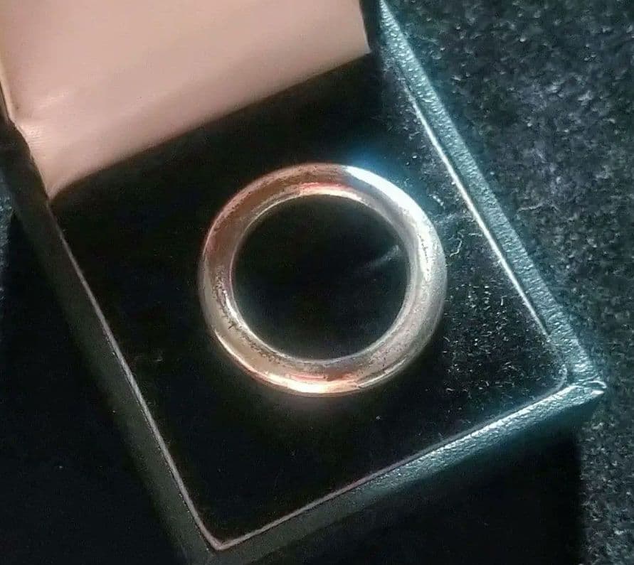 希少品 ビンテージ VINTAGE リング シルバー ラージデザイン