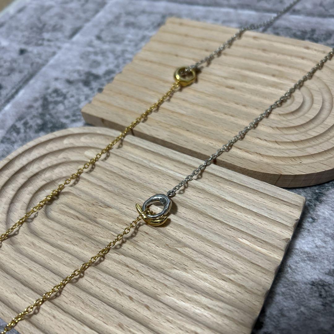 CHIEKO+チェコプラス LUNA double necklace