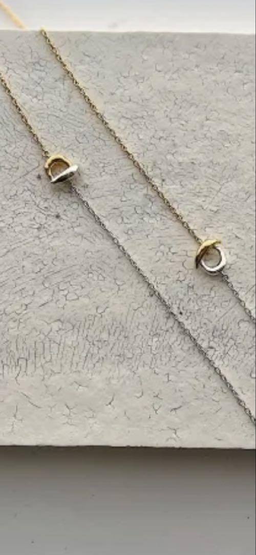 CHIEKO+チェコプラス LUNA double necklace