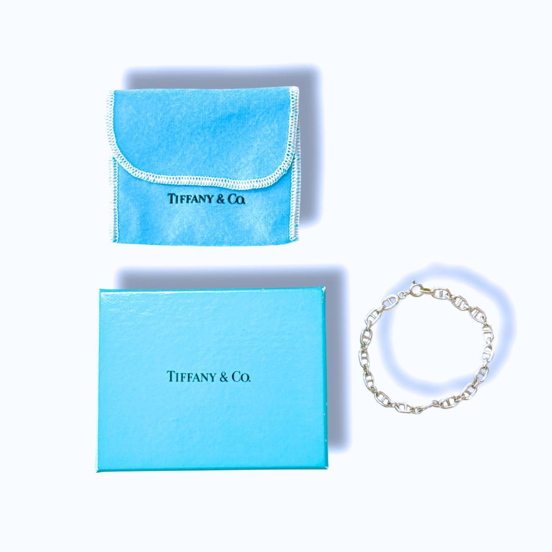 【超美品】ティファニー ヴィンテージ ブレスレット アンカーチェーン Ag925