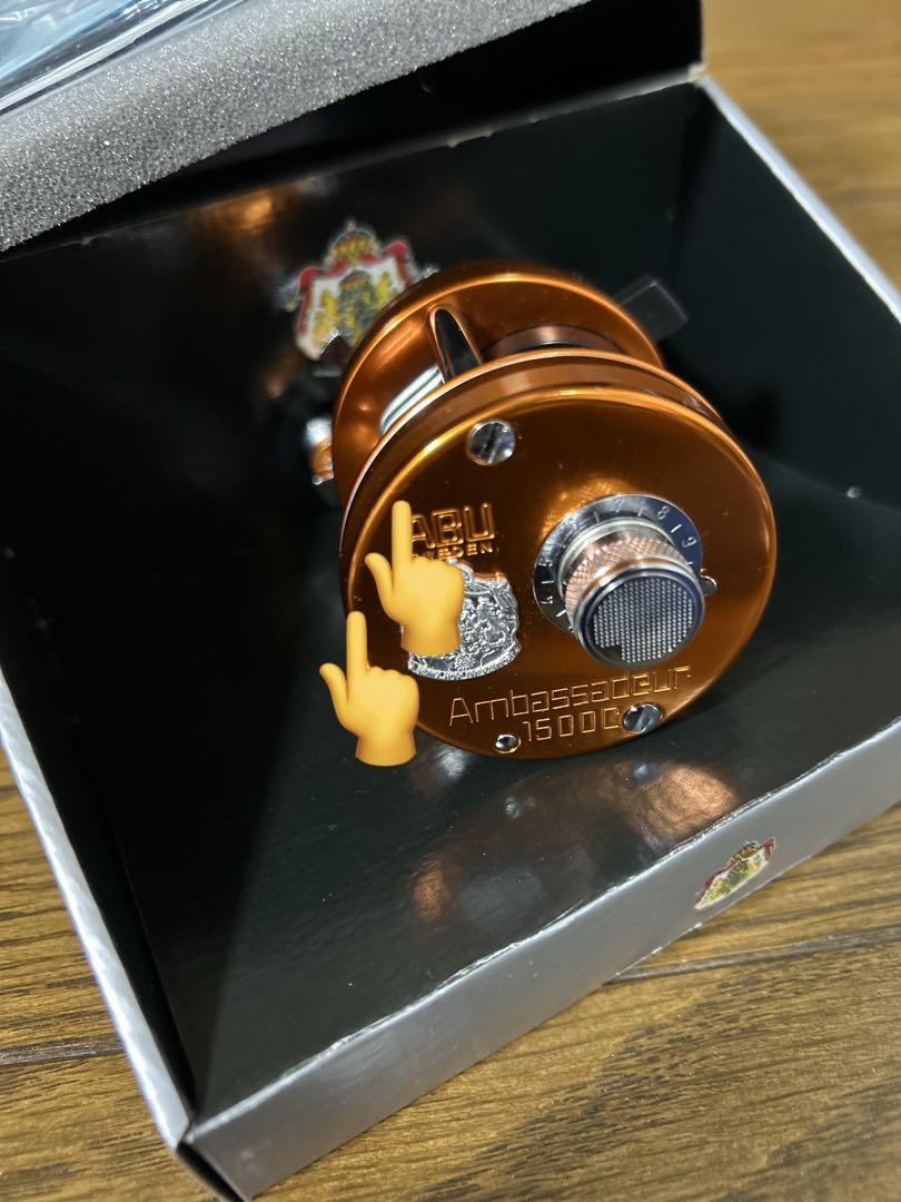 未使用　ABU1500C サンセットオレンジ