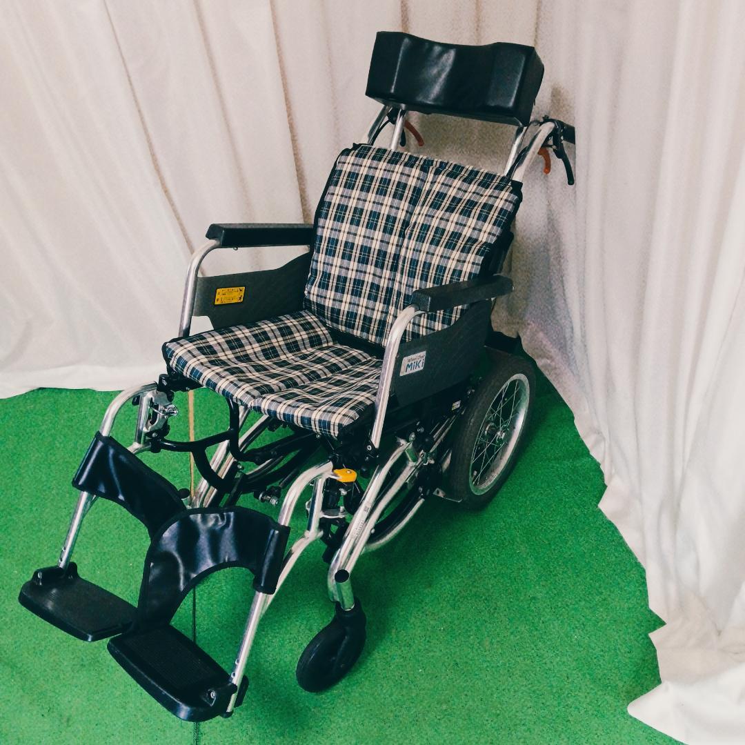 驚きの値段で】(WC-NC08669)MiKi ミキ SKT-7 車椅子 ティルト機能