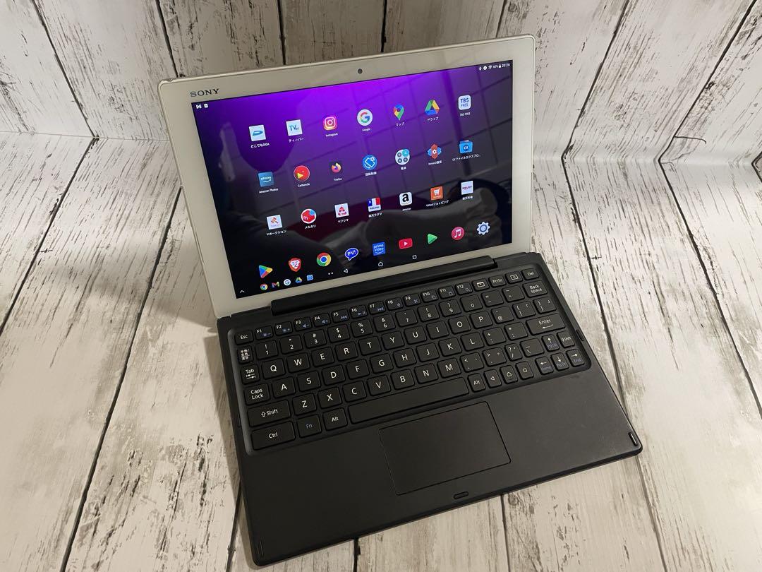 Xperia Z4 Tablet au SOT31 +専用キーボード BKB50