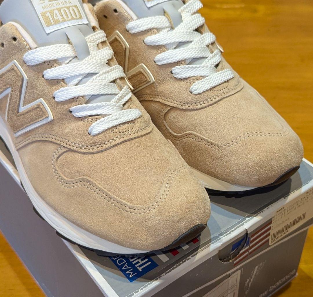 【美品】NEW BALANCE M1400BE スエードレザー USA製