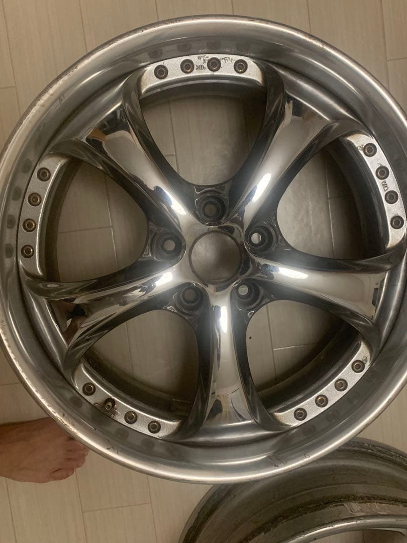 WORK VS KF ホイールやや傷や汚れあり BRIGHTFACE_UK