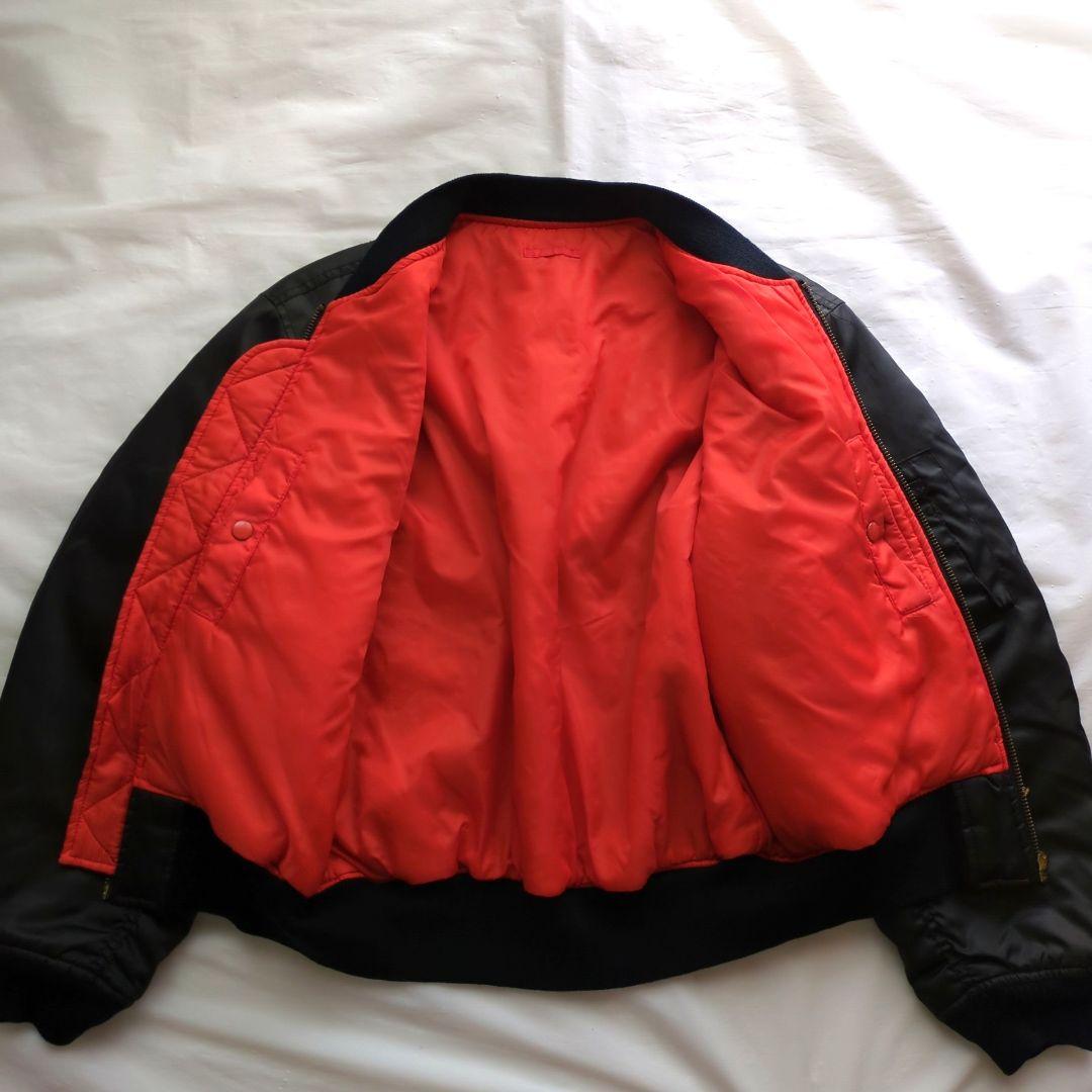 古着 90s USA製 PATRIOT UNIFORMS MA-1 82790F 「縦ステッチ