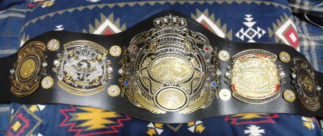 美しい (大幅値下げ)PWFヘビー級チャンピオンベルト - 格闘技/プロレス