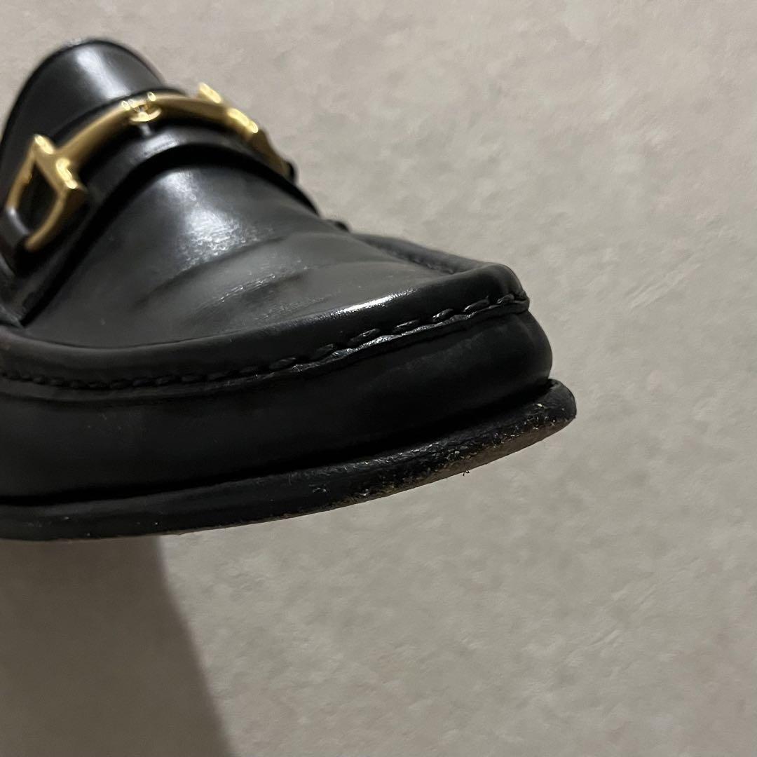 Enzo Bonafe／BEAMS F別注　ビットローファー　ブラック　5.5
