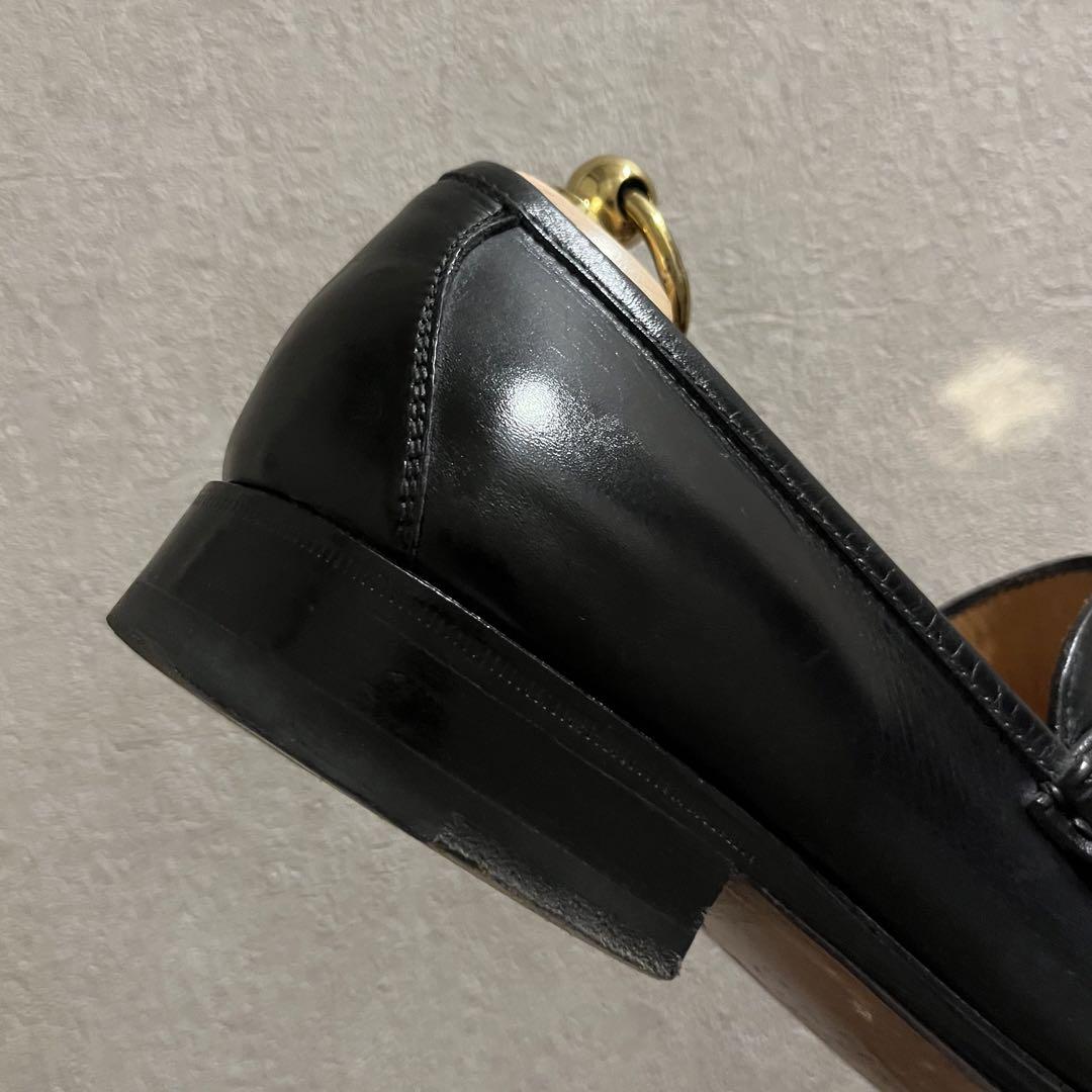 Enzo Bonafe／BEAMS F別注　ビットローファー　ブラック　5.5