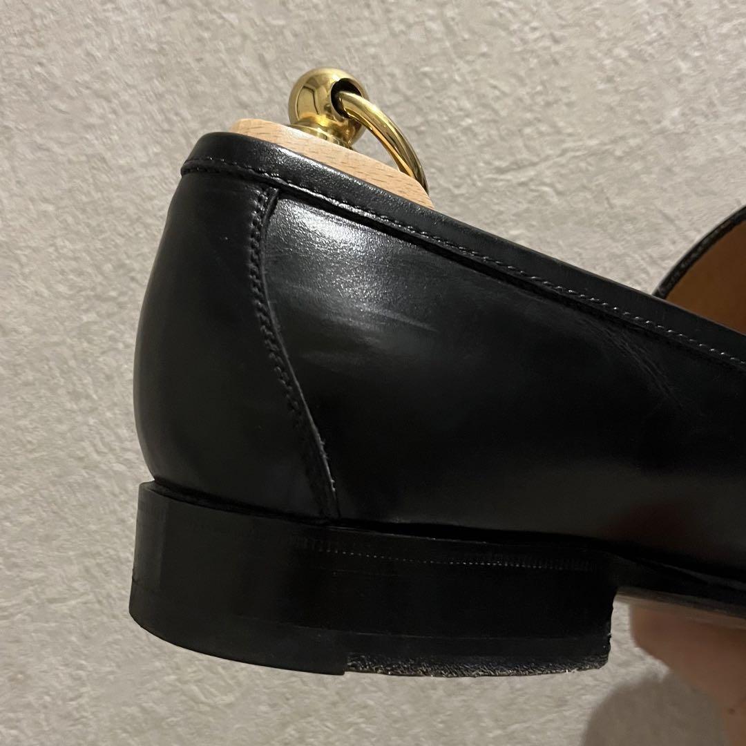 Enzo Bonafe／BEAMS F別注　ビットローファー　ブラック　5.5