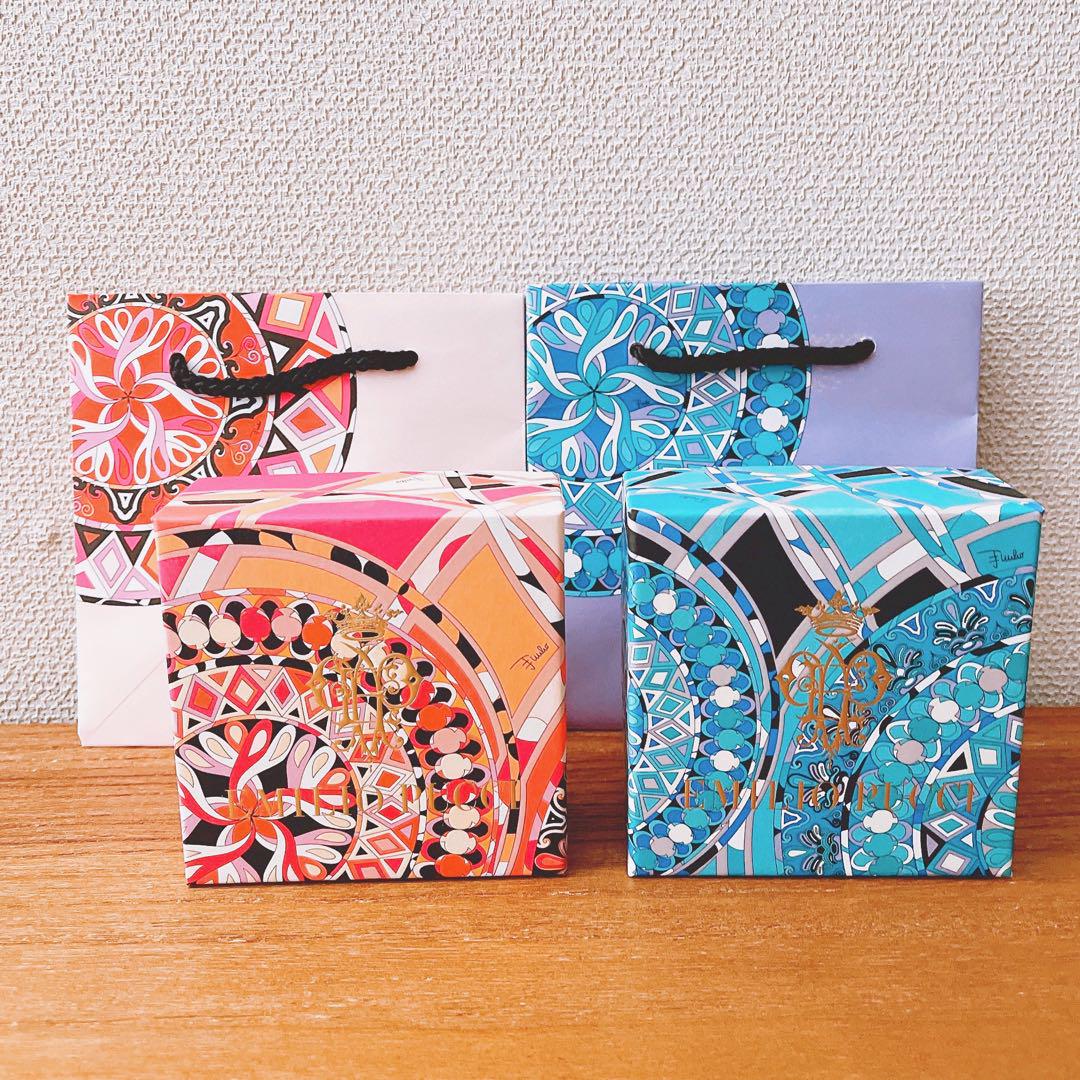 エミリオプッチ × Laduree ラデュレ マカロンボックス 箱 空箱