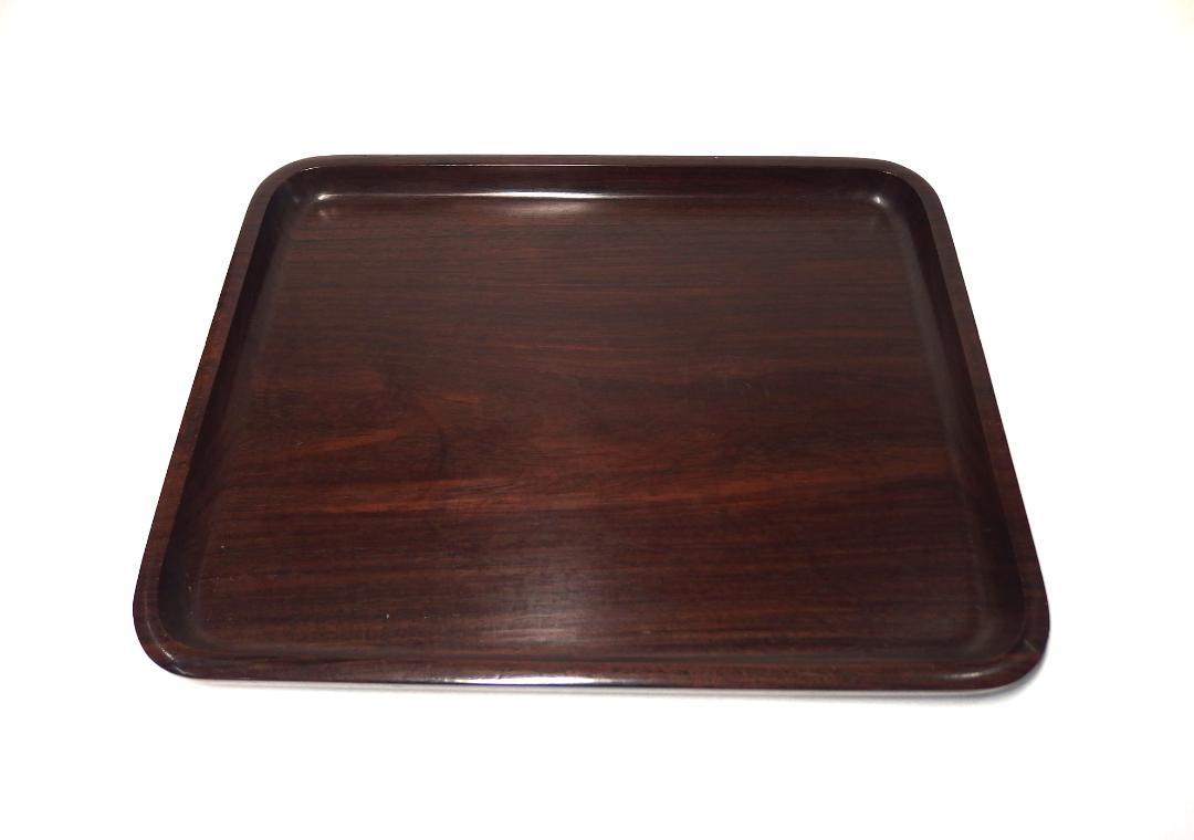 時代唐木盆/煎茶盆/木地盆/煎茶道具