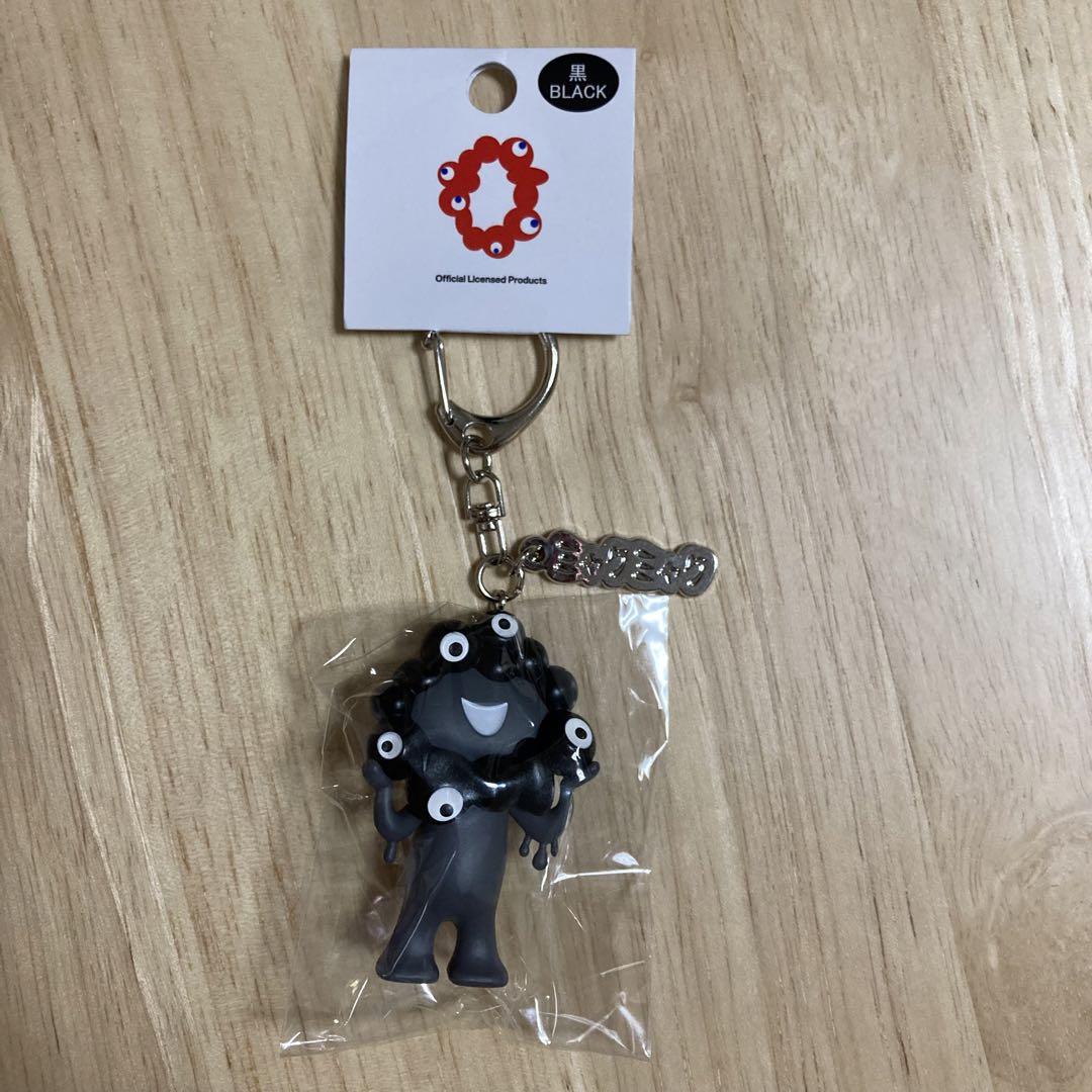 黒ミャクミャク キーホルダー ミャクミャク ブラック 黒 新品