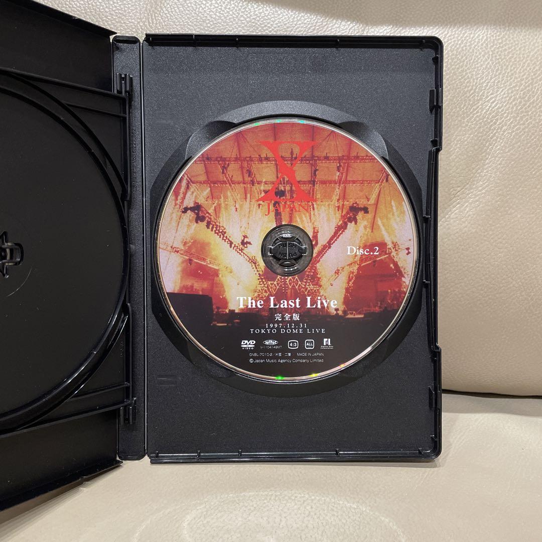 【DVD2枚組】X JAPAN/THE LAST LIVE 完全版〈2枚組〉