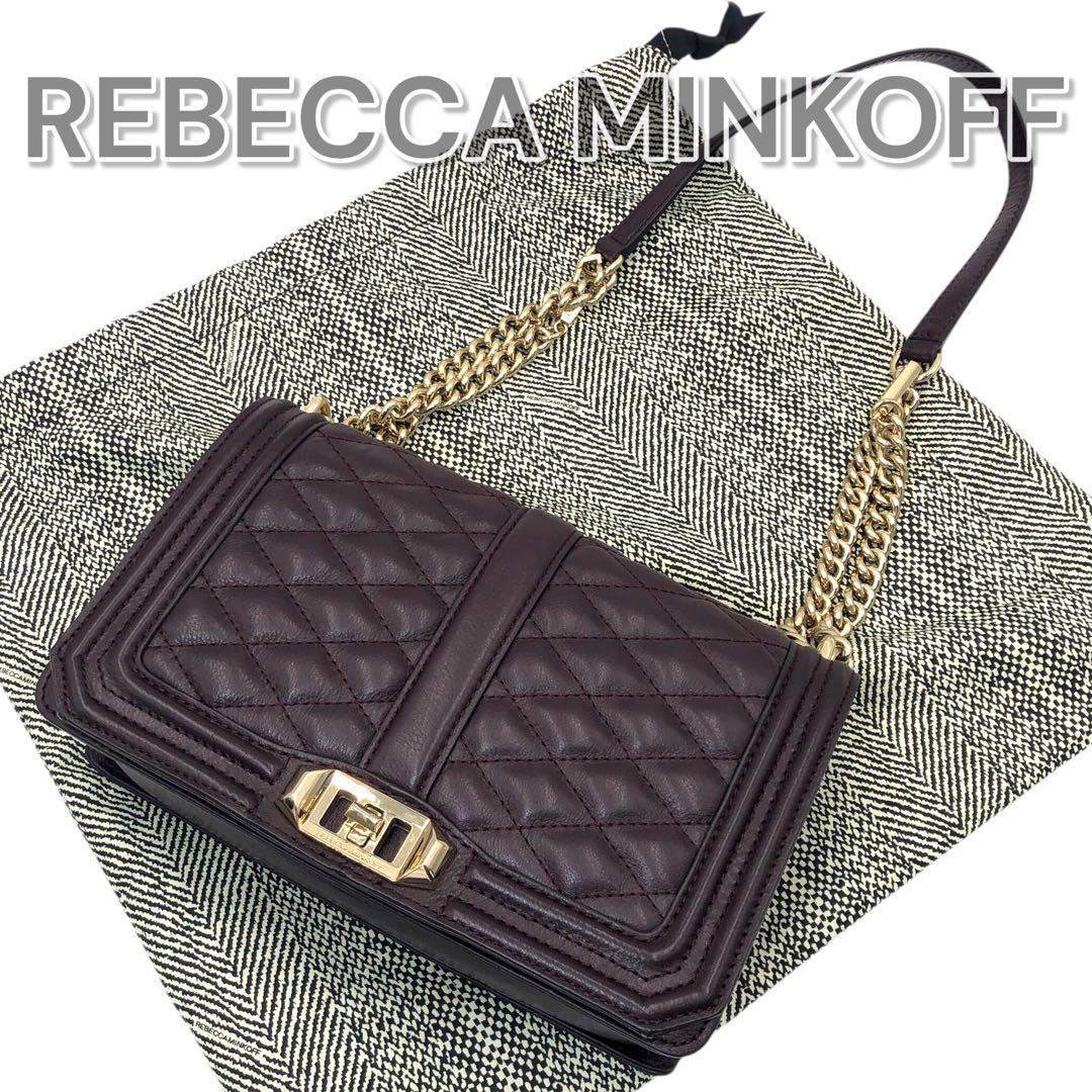 REBECCAMINKOFF 2way ショルダーバッグ キルティング チェーン