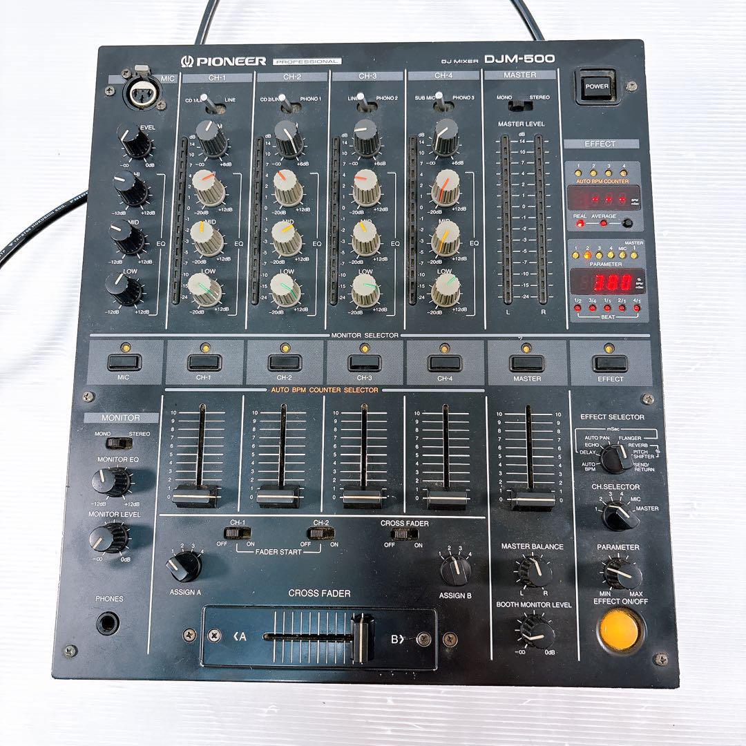 Pioneer パイオニア DJM-500 DJミキサー - メルカリ