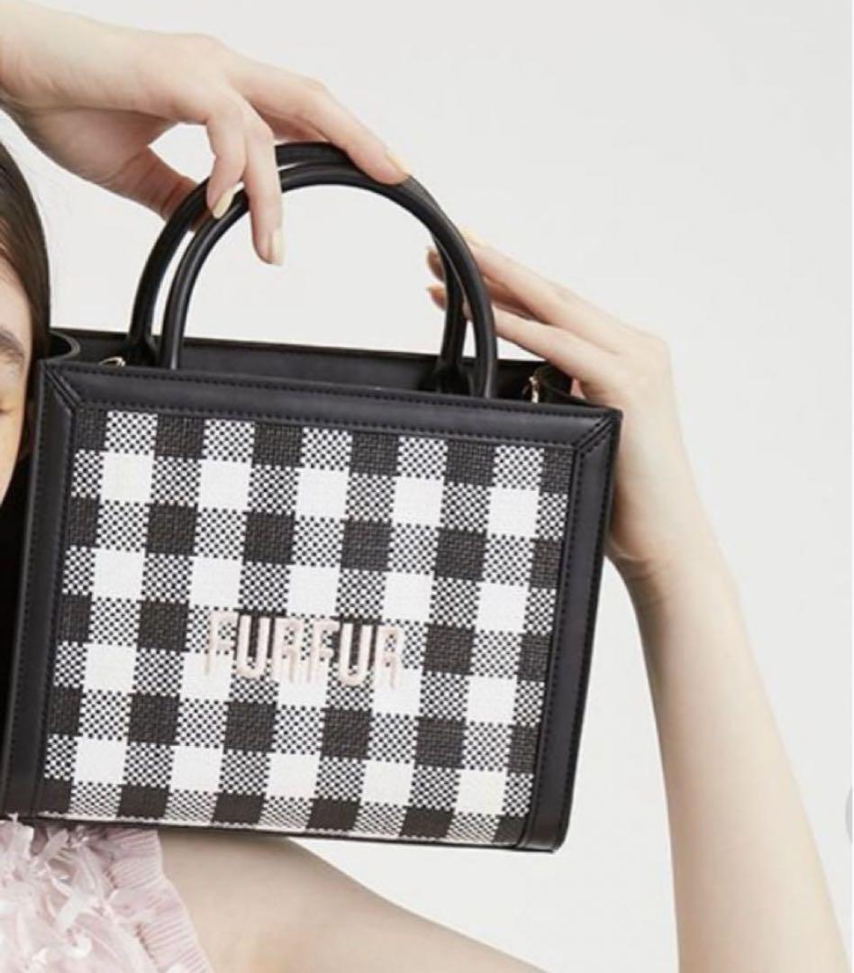 FURFUR ラフィアロゴトートバッグ 限定カラー】ラフィアロゴトートバッグ（トートバッグ）｜FURFUR