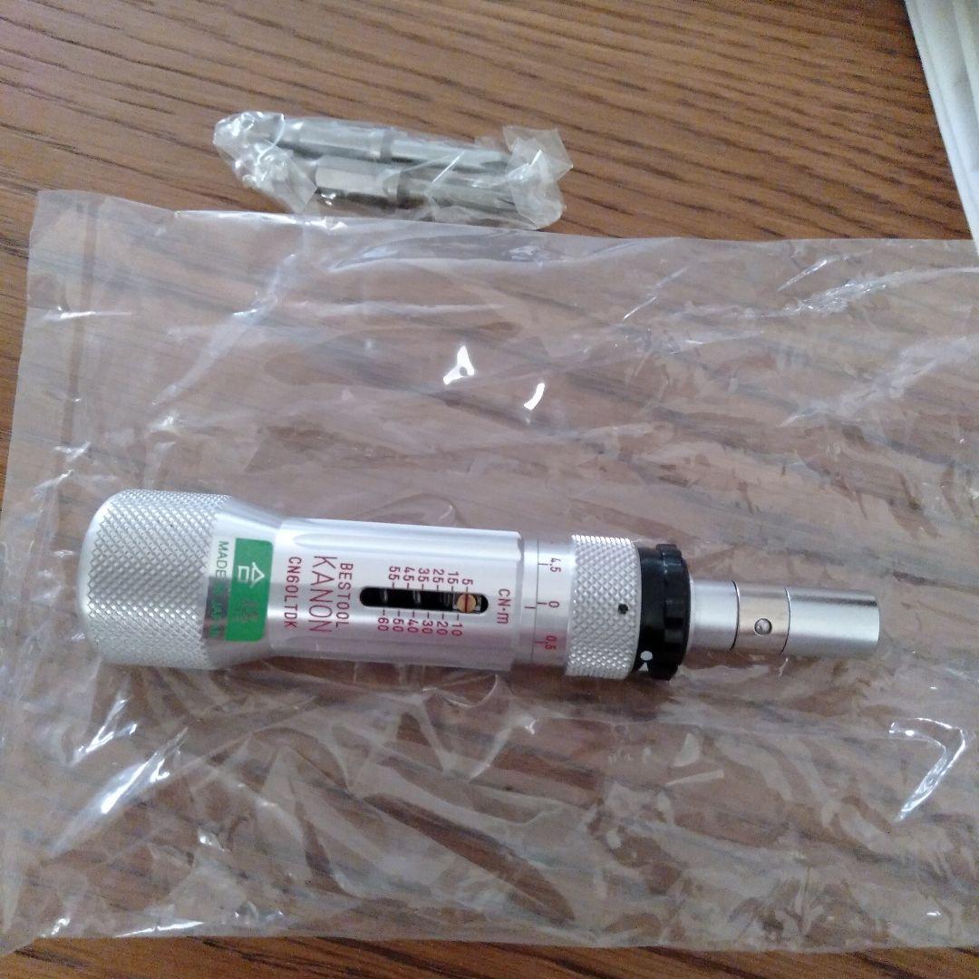 カノン空転式トルクドライバー CN60L TDK 中村製作所KANON HRDEVELOPMENT_JP