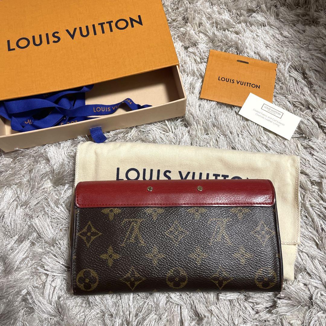【値下げ】ルイヴィトン モノグラム ポルトフォイユ パラス　長財布