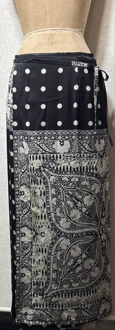 INSCRIRE 巻きスカート 38M INSCRIRE