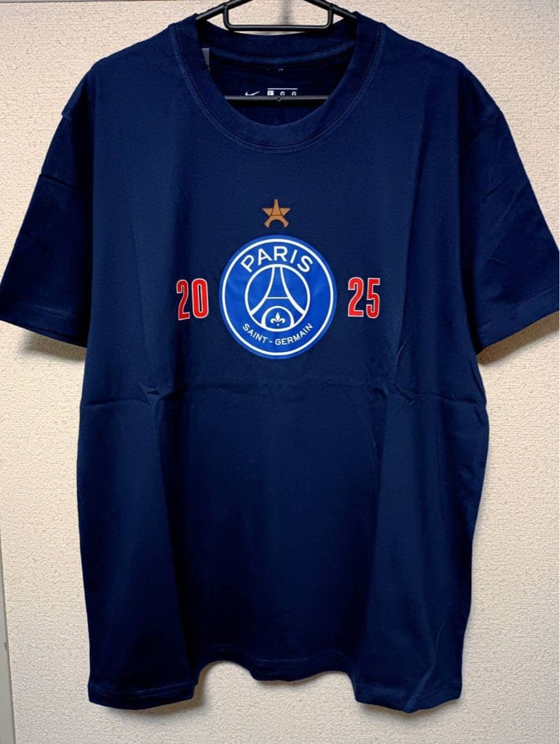 【XLサイズ】2025 パリ・サンジェルマン ヨーロッパチャンピオン 濃紺