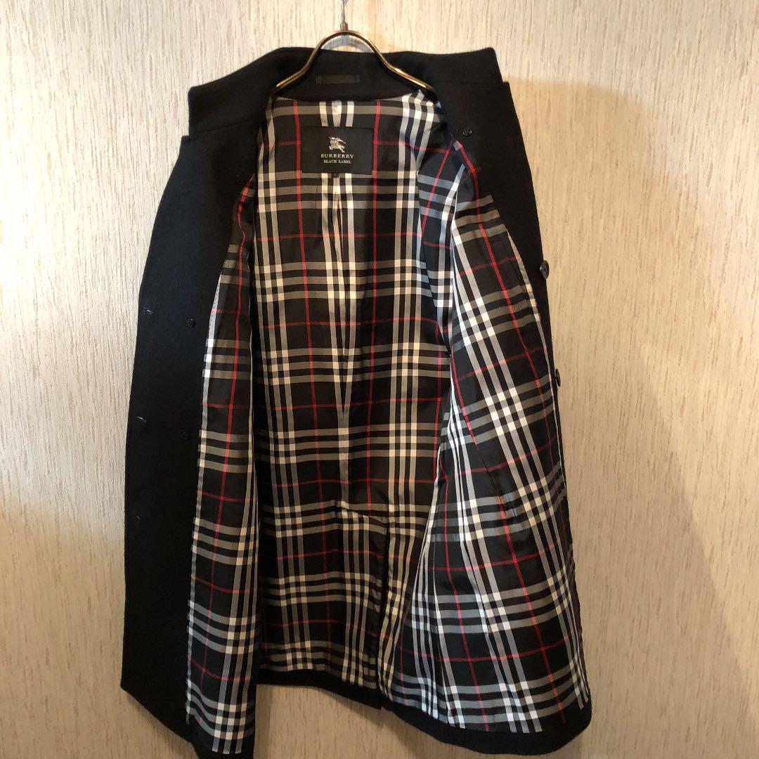 バーバリーブラックレーベル  ウールコート  Lサイズ