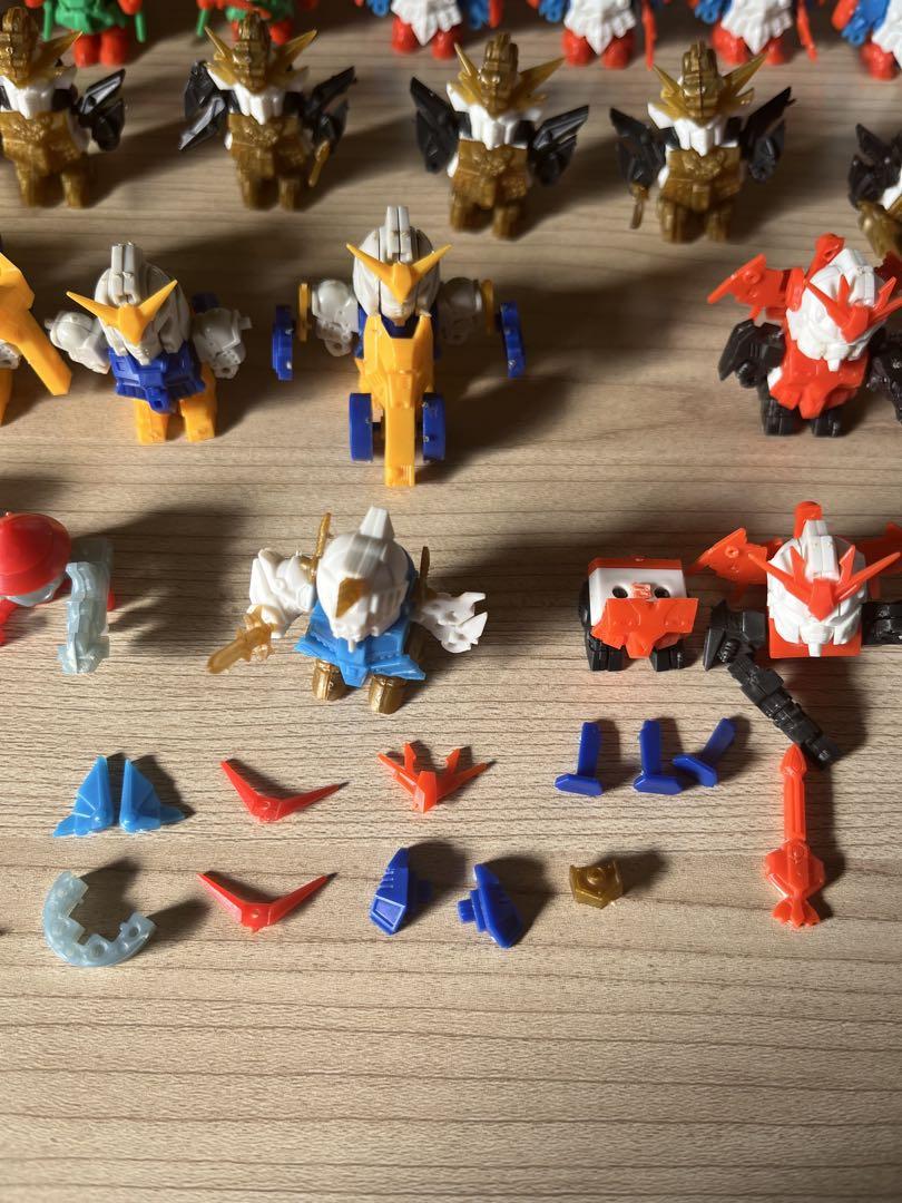 【レトロ】 きゃらかーん SDガンダム 組立済み　ミニプラモ　フィギュア