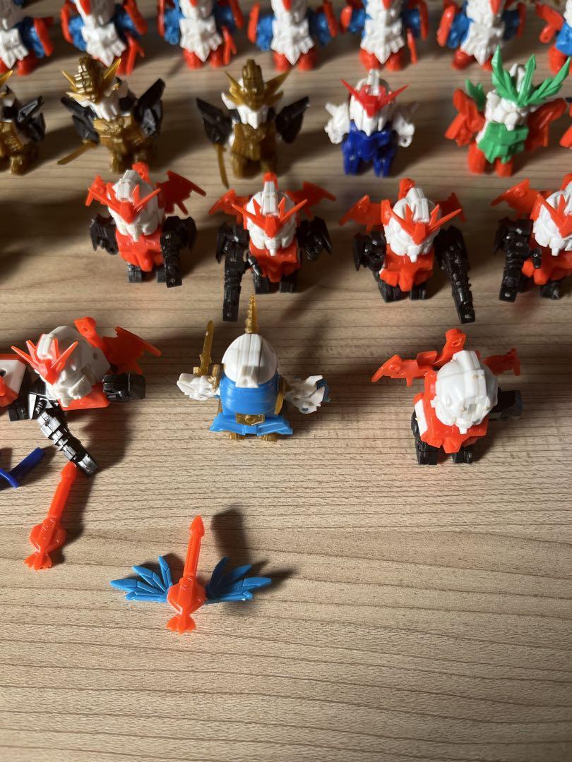 【レトロ】 きゃらかーん SDガンダム 組立済み　ミニプラモ　フィギュア