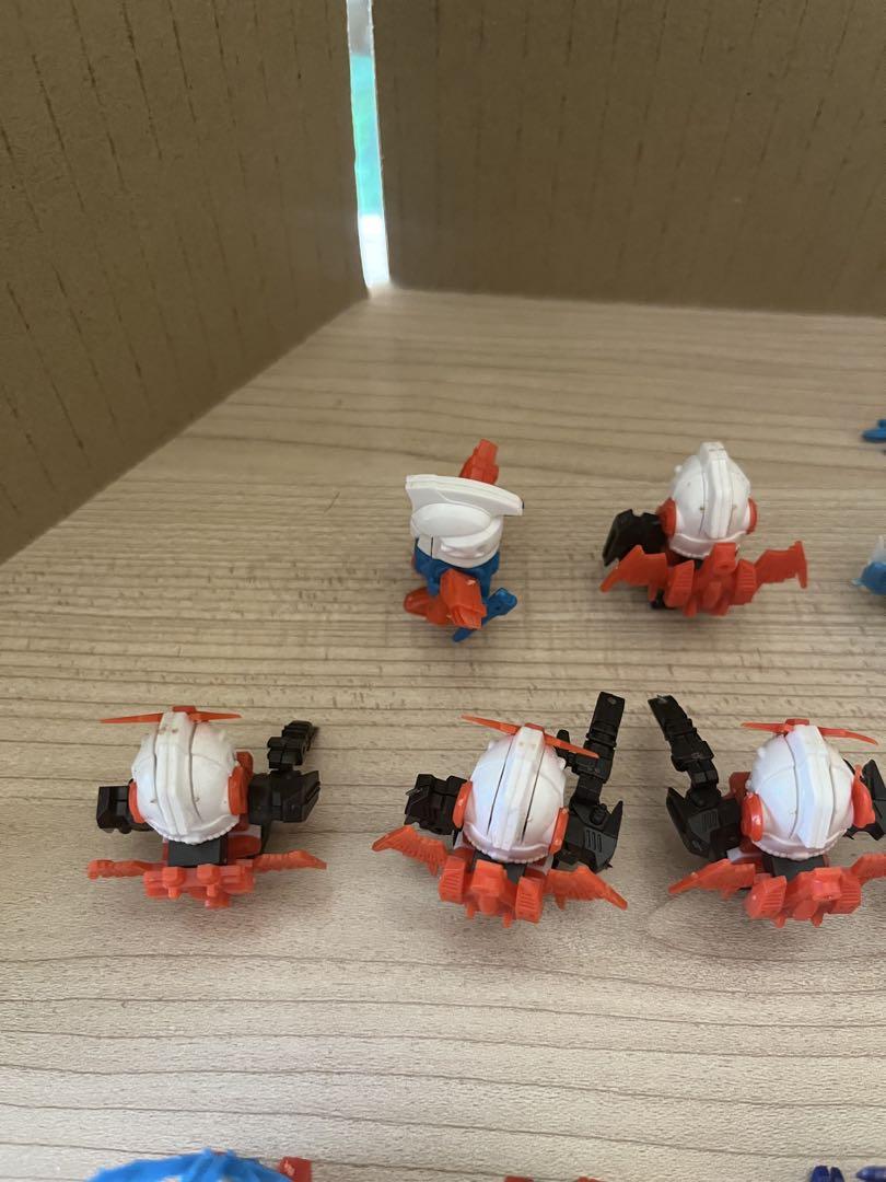 【レトロ】 きゃらかーん SDガンダム 組立済み　ミニプラモ　フィギュア