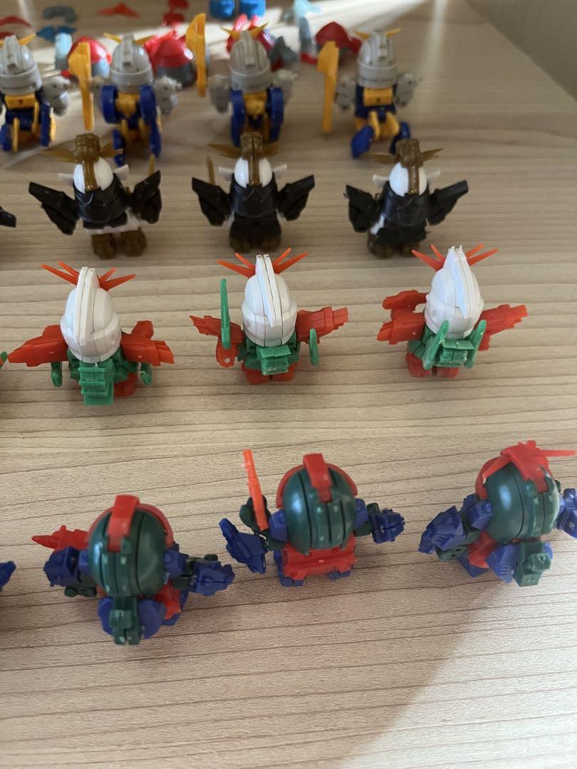 【レトロ】 きゃらかーん SDガンダム 組立済み　ミニプラモ　フィギュア