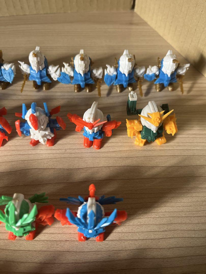 【レトロ】 きゃらかーん SDガンダム 組立済み　ミニプラモ　フィギュア