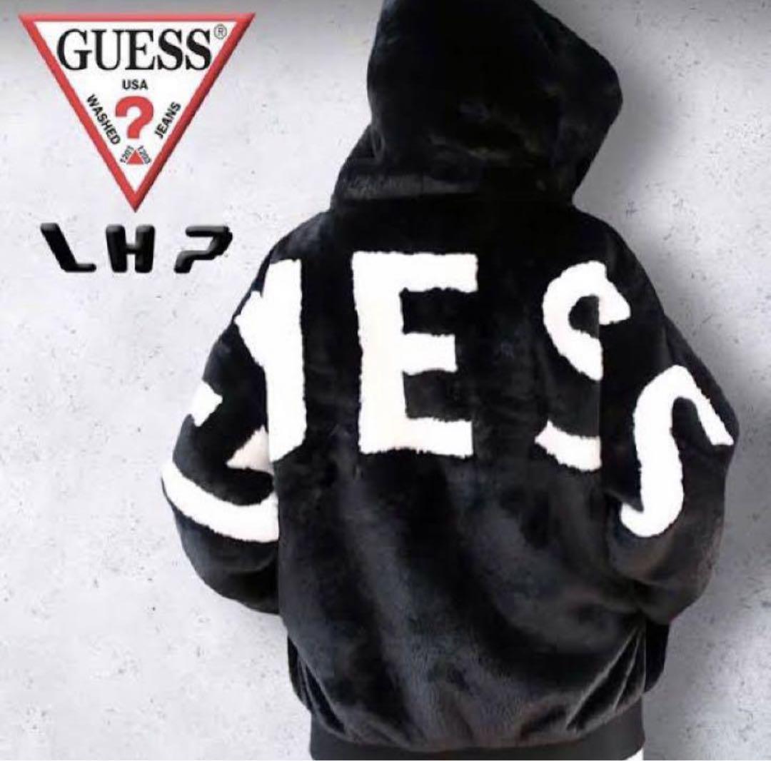 【最強コラボ】GUESS×LHP アーチロゴ ファー  清水翔太 NIZIU