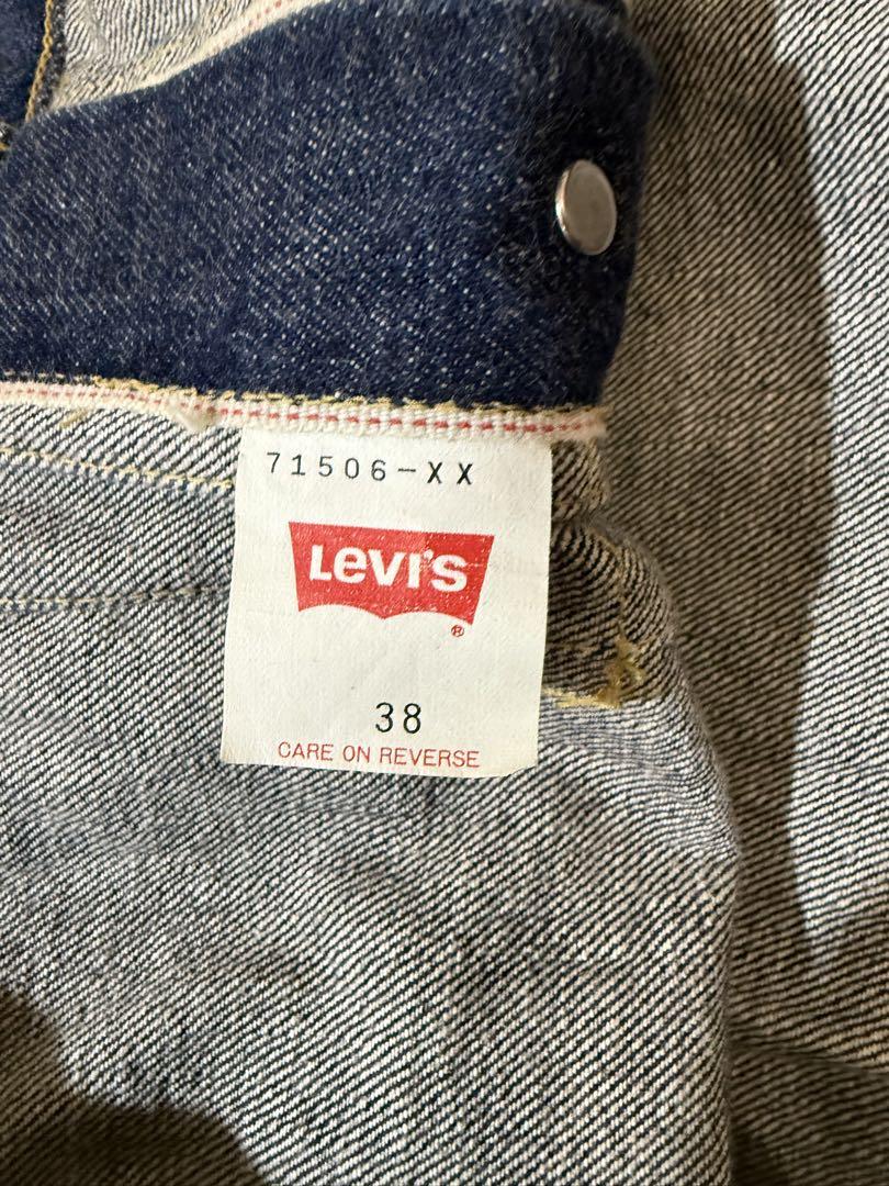 LEVI'S 71506XX 1st 大戦モデル 90's復刻 濃紺