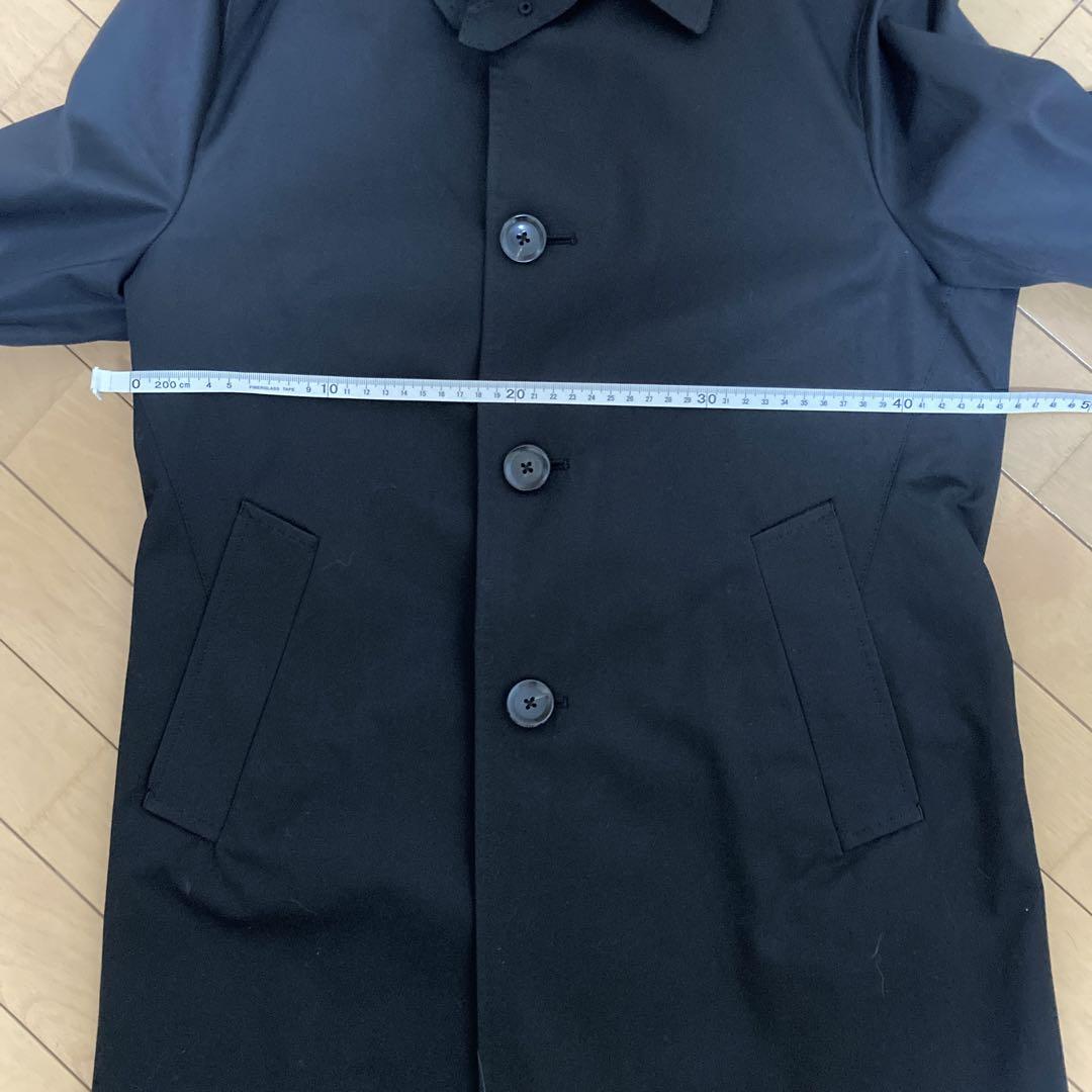 ◼️【匿名配送】エディフィス　ステンカラーコート　ネイビー　サイズ42 良品