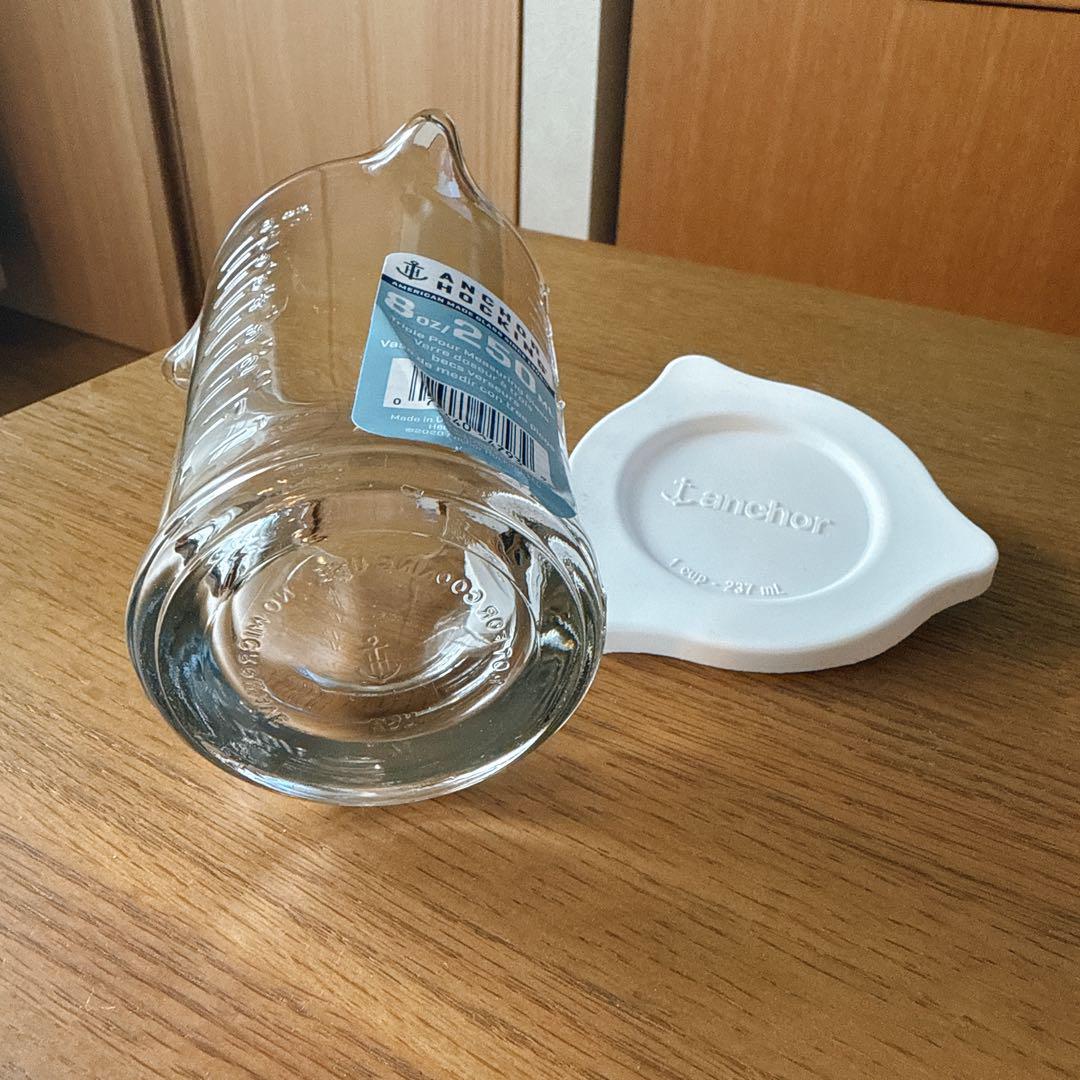 レア【新品未使用】ANCHOR HOCKING 250ml メジャーカップ