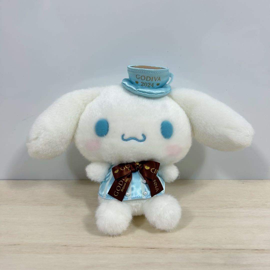 シナモロール GODIVA ゴディバ ぬいぐるみ ドール 2024