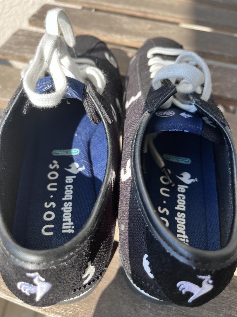 le coq sportif Sou Sou ブラック スニーカー - メルカリ