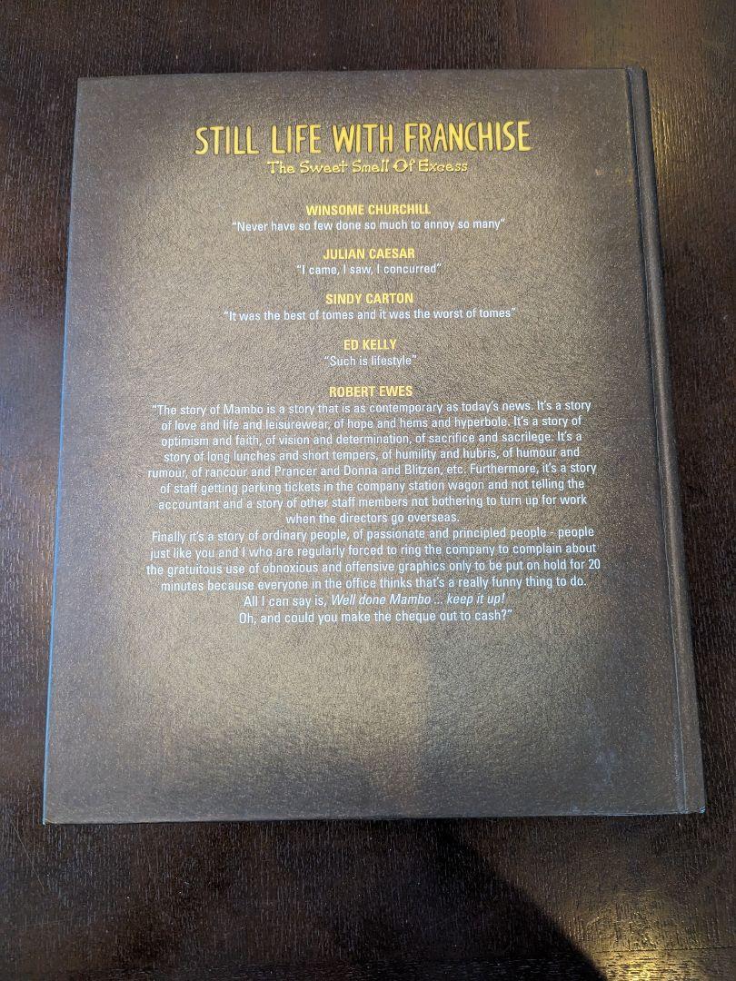 MANBO STILL LIFE WITH FRANCHISE  洋書