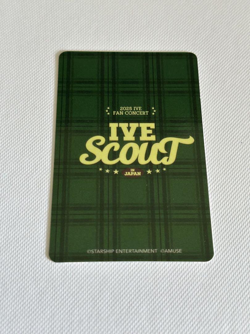 信頼も高い 愛知 SCOUT 特典 vip ウォニョン IVE 会場