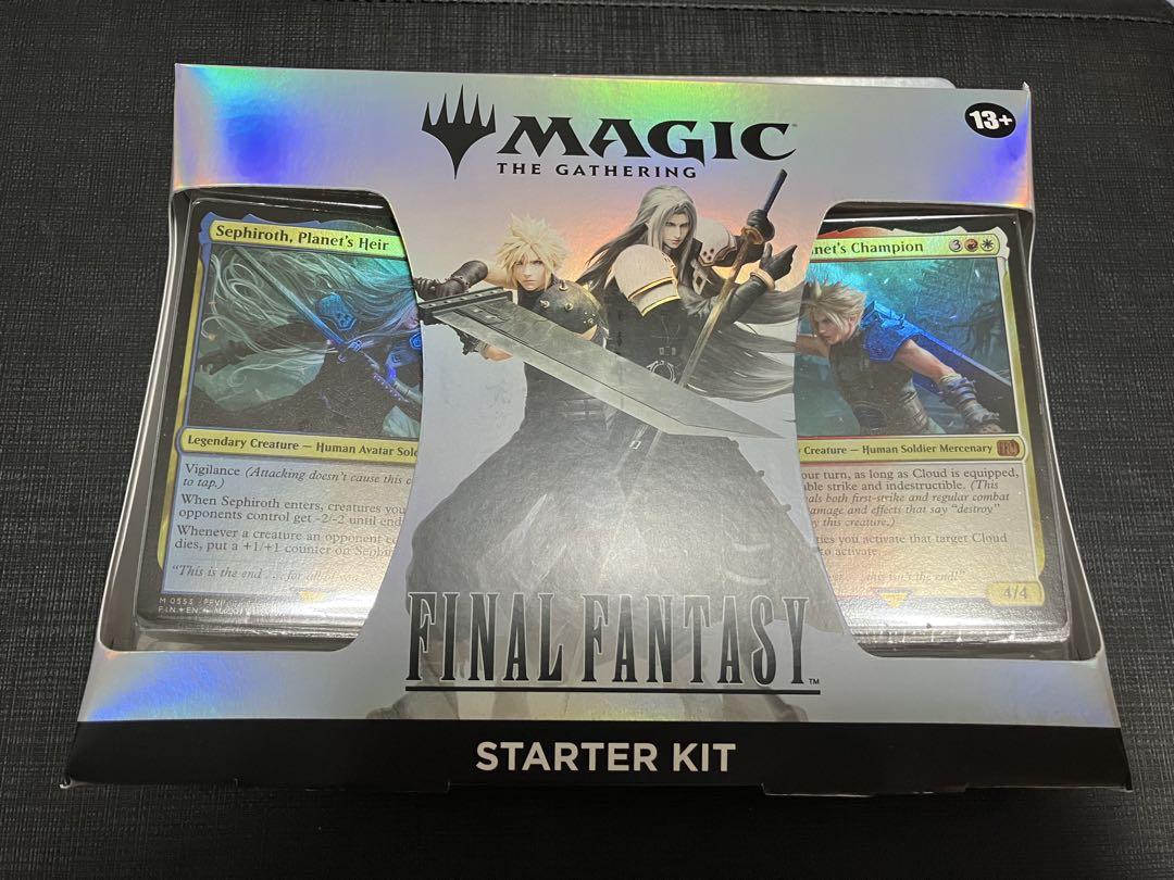 MTG FF ファイナルファンタジー スターターキット 英語版 ×2 MTG×FF ファイナルファンタジー スターターキット 英語版 未開封