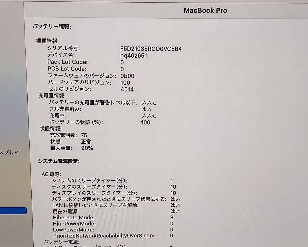 MacBook Pro M1 Max 16インチ メモリ64GB SSD1TB 画像12