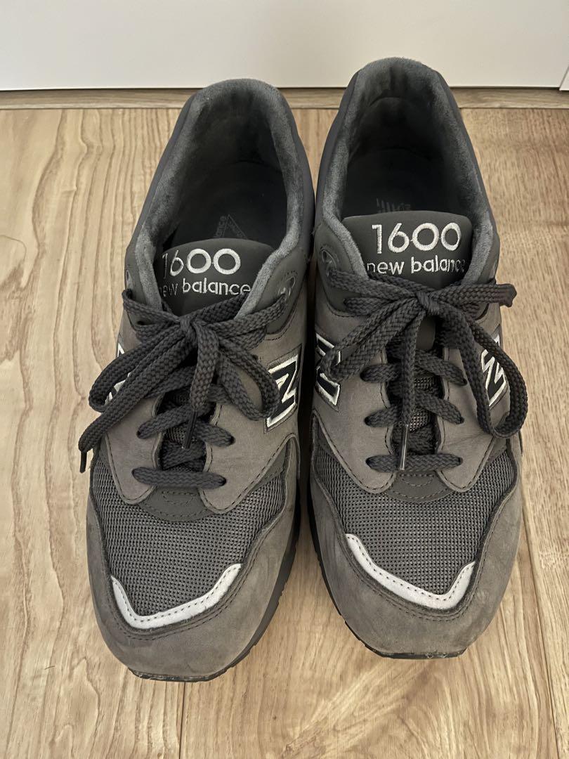 New Balance 1600 グレー スニーカー 9,490円